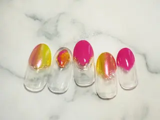 ネイル トップネイリスト Ribbon立川店のネイルデザイン