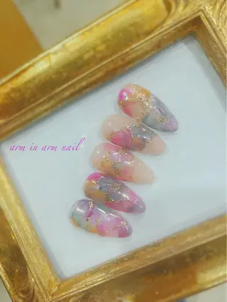 ネイル arm in arm ︎✿Yamamotoのマツエク・マツパデザイン