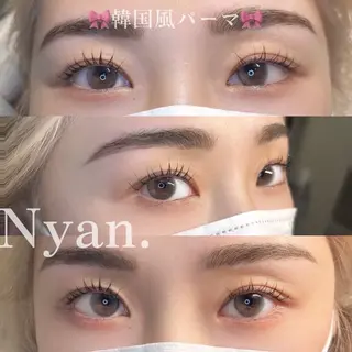 マツエク・マツパ Nyan. 《桜川》のマツエク・マツパデザイン