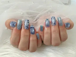 ネイル 【Eclat ｴｸﾗ】nail＆beauty所属・Eclat〔ｴｸﾗ〕 MOEKA𝜗𝜚*のネイルデザイン