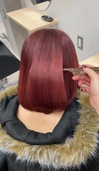 カラー cyaco g所属・大原 望愛のヘアスタイル