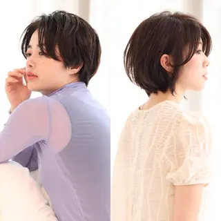 ショート 新宿 / Aujua ｿﾑﾘｴ🫧森田涼介のヘアスタイル