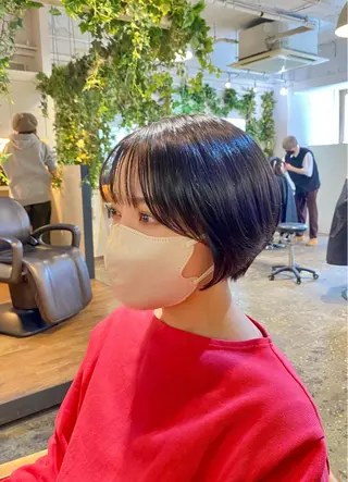 ショート カラー ショート　美髪 美容師🌿FUKUのヘアスタイル