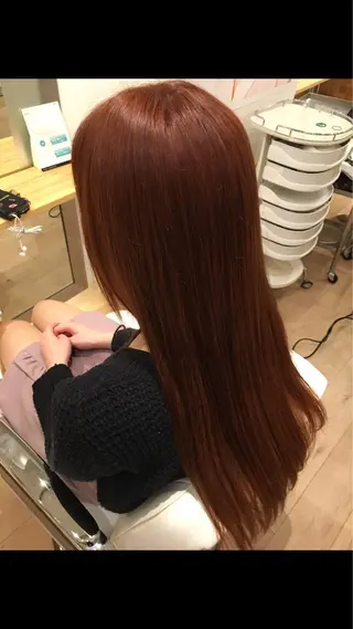 ロング カラー CONTRAST HAIR所属・増子 祐馬のヘアスタイル