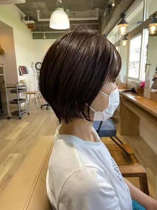 ショート 岐阜茜部/髪質改善 平田ヒデカズのヘアスタイル