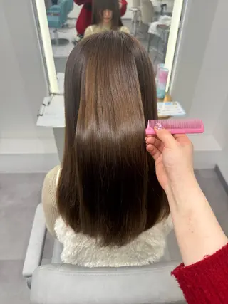 ロング 薮本 真優のヘアスタイル