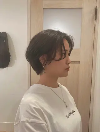 ショート カラー vahan所属・vahan✂︎ 小林未果🕊のヘアスタイル