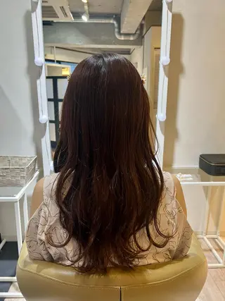 ロング ヘアアレンジ 人見知りさんでも安心 奥田 里佳子のヘアスタイル