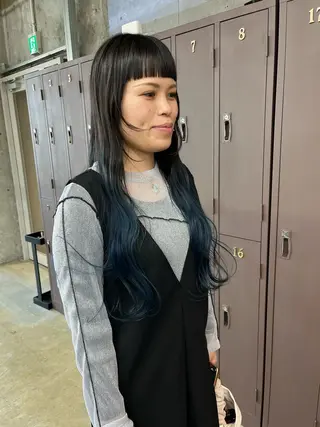 ロング カラー 小木曽智美 /ボブ/ショートのヘアスタイル