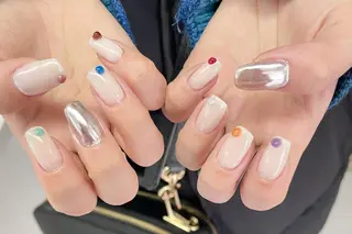 ネイル 大阪福島韓国束感まつ げ Sayaka🤍のマツエク・マツパデザイン