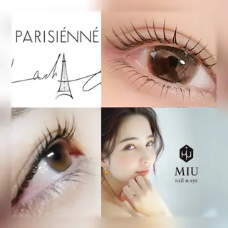 マツエク・マツパ MIU  nail＆eye所属・MIU nail＆eyeのマツエク・マツパデザイン