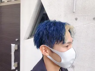 ショート カラー メンズ ケイゴ【店長】 メンズパーマ特化のヘアスタイル