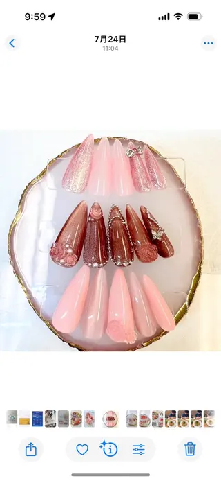 ネイル クイーンズネイル銀座所属・Queeens nailのネイルデザイン