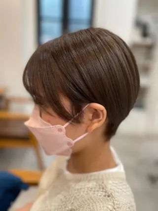 ショート オオシロ ユウマのヘアスタイル