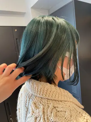 ミディアム カラー SALOWIN下北沢所属・hazuki 🌝のヘアスタイル