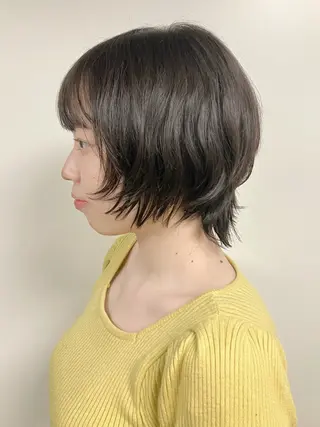 ショート fumikaブリーチ /ウルフのヘアスタイル