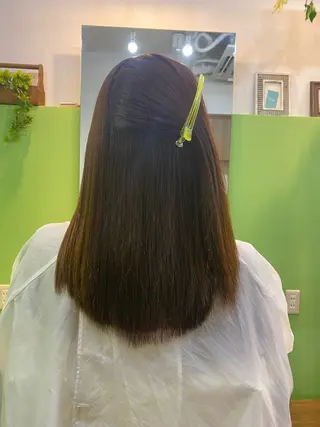 ロング 【エシカル】 HOSOMIのヘアスタイル