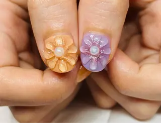 メンズ ネイル Chérinail 爪のお手入れのネイルデザイン