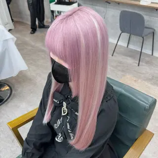 ロング カラー JUNSHIN🦋 ヘアセット／カラーのヘアスタイル