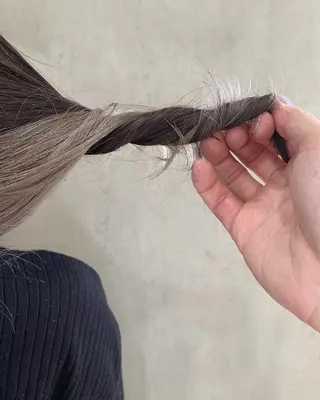 ミディアム 🌹ハッシュカット、 レイヤー韓国ヘア🌹のヘアスタイル