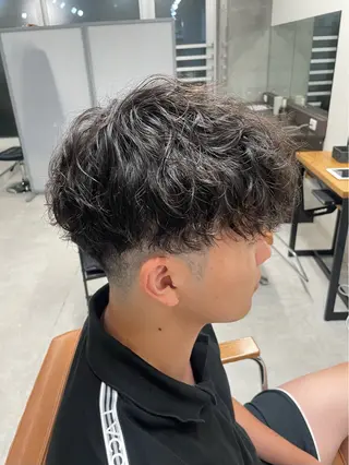 パーマ メンズ メンズモテパーマ💙 fuwaのヘアスタイル