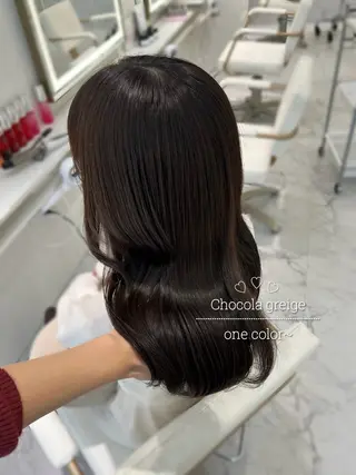 セミロング カラー ParveMix┊ 太田 千尋🥨のヘアスタイル
