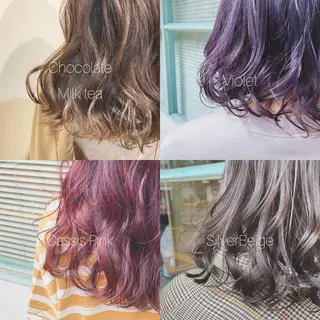 カラー 𓅰なかがわ ふみな𓅯のヘアスタイル