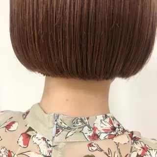 ショート 暖色専門美容師🎀 お客様満足度◎のヘアスタイル