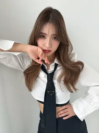 ロング カラー ANGELICA JR奈良店のヘアスタイル