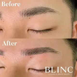 メンズ アイブロウ lashes & brow salon BLINC所属・BLINC (ブリンク)のマツエク・マツパデザイン