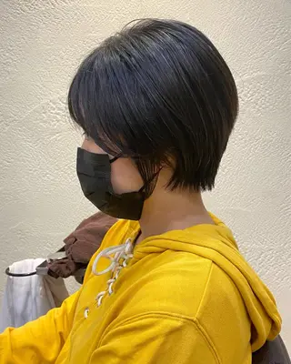 ショート ショートカット パーマ石井のヘアスタイル
