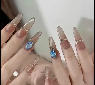 ネイル By moonネイル 🌷ワンホン/韓国風のネイルデザイン