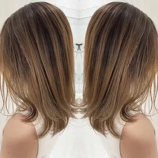 ミディアム カラー 河合秀明/ショート /ボブ/レイヤーのヘアスタイル