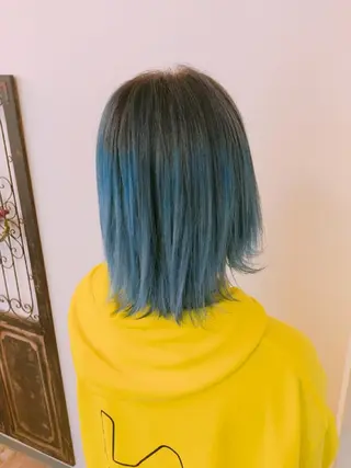 ミディアム カラー デザインカラー髪質 改善Lilithのその他イメージ