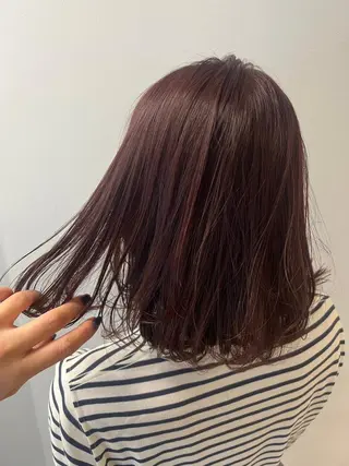 ミディアム カラー N° aria 三軒茶屋のヘアスタイル