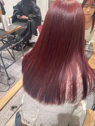 ロング カラー cut/eye 💖aika💖のヘアスタイル
