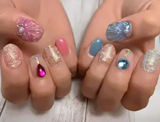 ネイル 菅野 愛花のネイルデザイン