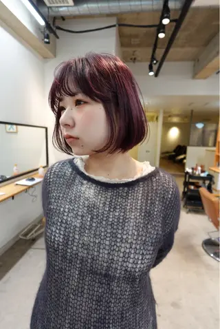 カラー 🎗️ブリーチ 🎗️ダブルカラーのヘアスタイル