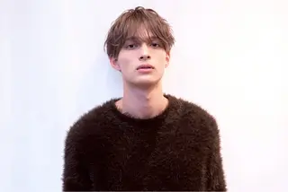 ヘアアレンジ メンズ 新宿/透明感カラー くびれヘア/SAYAのヘアスタイル