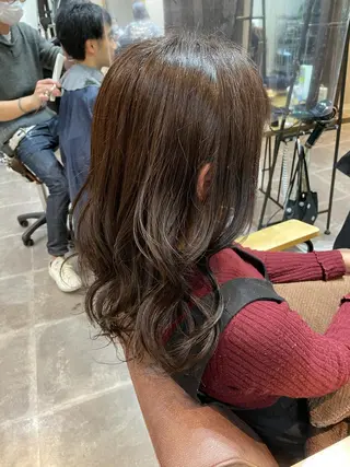 ロング カラー newiGRANDE 🌈萩原聖也のヘアスタイル