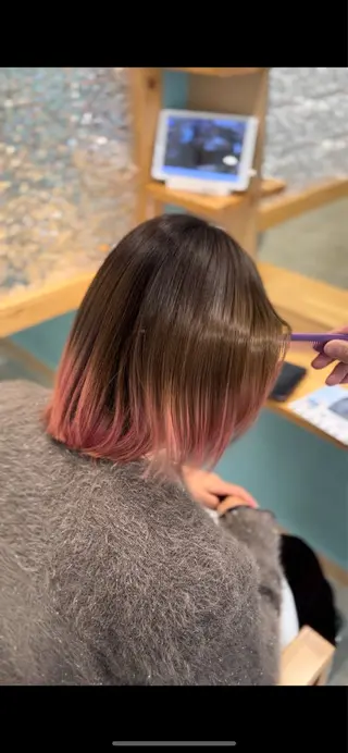 ミディアム 渡部恵佑 川崎/髪質改善のヘアスタイル