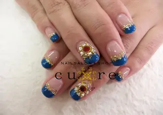 ミディアム ネイル ネイルサロン Cureのネイルデザイン