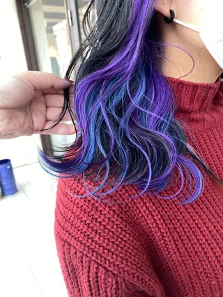 ミディアム カラー ヘアアレンジ メゾリーナ所属・Misaki ☆のヘアスタイル