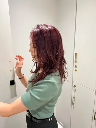 セミロング 似合わせ/レイヤー 💟SAEのヘアスタイル