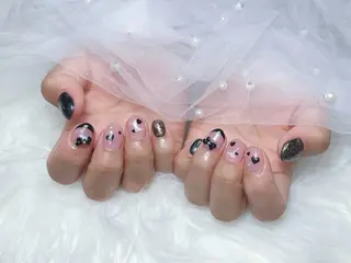 ネイル 【Eclat ｴｸﾗ】nail＆beauty所属・Eclat〔ｴｸﾗ〕 MOEKA𝜗𝜚*のネイルデザイン