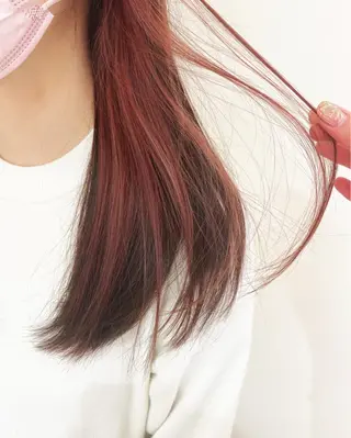 ロング カラー 髪質改善/白髪ぼかし レイヤー 🌱千咲季のヘアスタイル