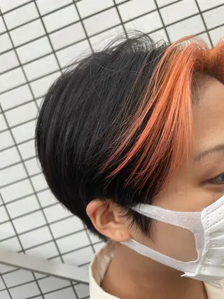 ショート カラー ショートボブ縮毛矯正 髪質改善のプロ山道潤のヘアスタイル