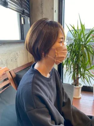 ショート 田村 良生のヘアスタイル