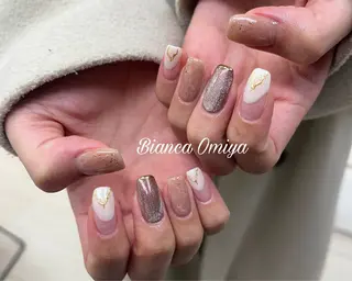 ネイル Bianca大宮 入江のネイルデザイン