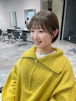 ショート 細山田 りゅうせいのヘアスタイル